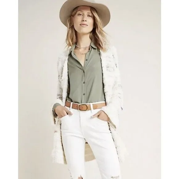 Anthropologie Margo Color Pop Cardigan Sweater Size XS - Picture 2 of 8